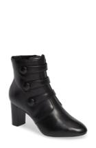 Women's Clarks Chryssa Ella Bootie .5 M - Black