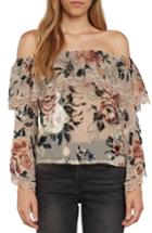 Women's Willow & Clay Off The Shoulder Top, Size - Ivory