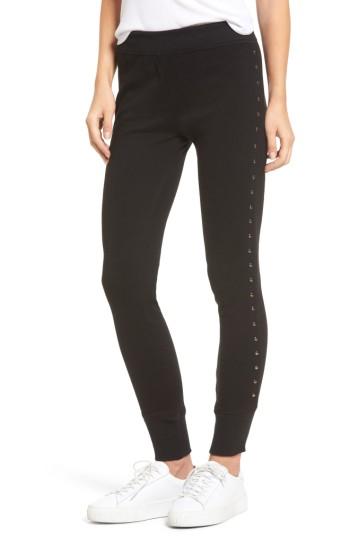 Women's N:philanthropy Joss Studded Sweatpants - Black