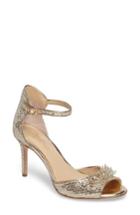 Women's Imagine By Vince Camuto Prisca Embellished Sandal .5 M - Metallic