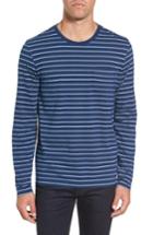 Men's Tailor Vintage Sailor Stripe Jersey T-shirt - White