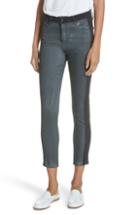 Women's Brockenbow Tuxedo Stripe Glitter Skinny Jeans