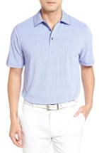 Men's Bobby Jones Xh20 Rye Check Stretch Golf Polo - Blue