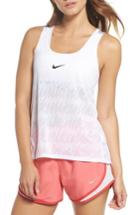 Women's Nike Elastika Dry Tank - White
