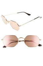 Women's Ray-ban Icons 53mm Sunglasses - Copper Flash