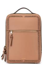 Calpak Kaya Faux Leather 15-inch Laptop Backpack - Brown