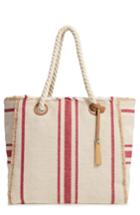 Vince Camuto Ulla Woven Tote - Red