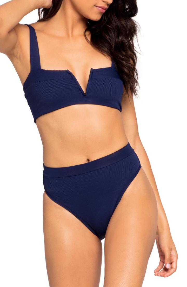 Women's L Space Lee Lee Bikini Top - Blue