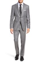 Men's Samuelsohn Beckett Classic Fit Solid Wool & Cashmere Suit