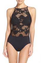 Women's Amoressa Tres Riche One-piece Swimsuit - Black