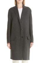 Women's Sofie D'hoore Concord Double Face Wool & Cashmere Coat Us / 36 Fr - Grey