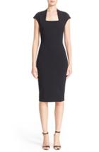 Women's St. John Collection Embellished Luxe Sculpture Knit Dress