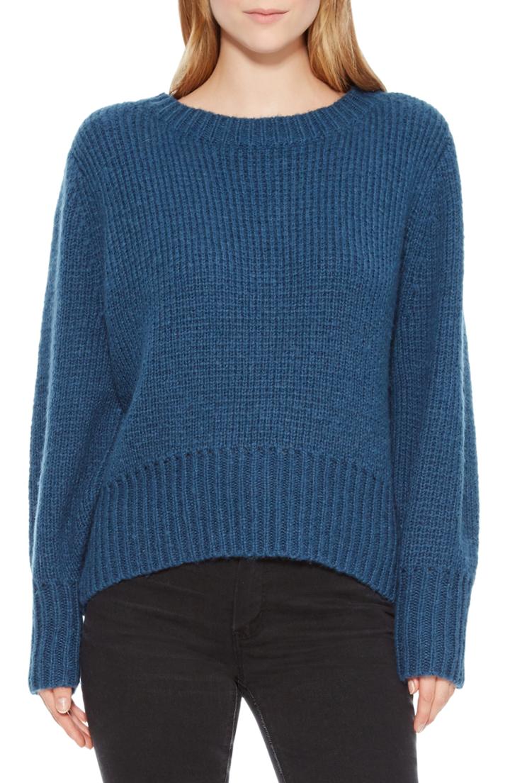 Women's Parker Matty Bow Back Sweater - Blue/green