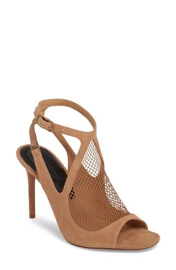 Women's Alexander Wang Piper Fishnet Sandal Us / 38eu - Beige