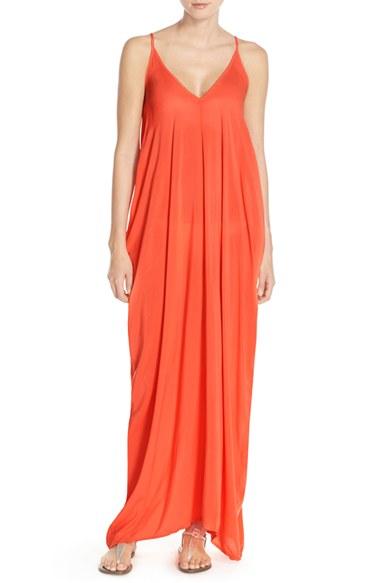 Women's Elan V-back Cover-up Maxi Dress