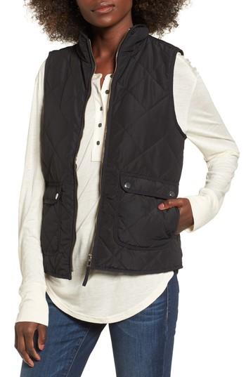 Women's Thread & Supply Wanderer Quilted Vest - Black
