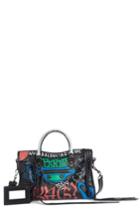 Balenciaga Small Classic City Graffiti Leather Tote -