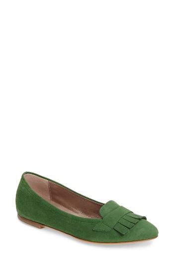 Women's Agl Fringe Moccasin Flat .5us / 35.5eu - Green