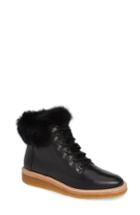 Women's Botkier Winter Genuine Rabbit Fur Trim Boot .5 M -