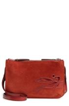 Longchamp Shop It Crossbody Bag - Red