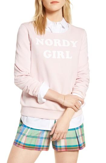 Women's 1901 Nordy Girl Sweatshirt, Size - Pink
