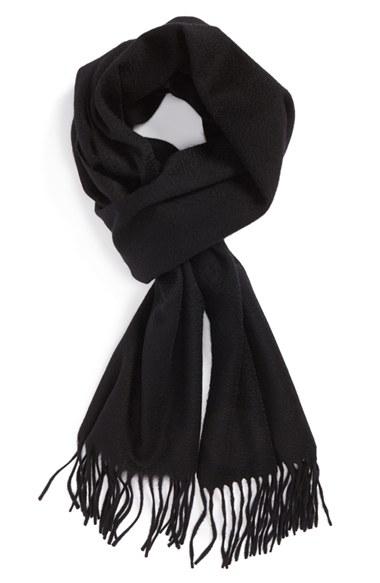 Men's Nordstrom Men's Shop Solid Cashmere Scarf