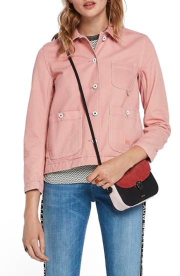 Women's Scotch & Soda Workwear Cotton Jacket - Pink