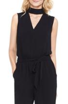 Women's Vince Camuto Cutout V-neck Jumpsuit - Black