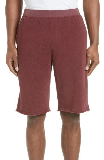 Men's Atm Anthony Thomas Melillo Cutoff Sweat Shorts - Brown