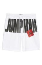 Men's Nike Jumpman Air Mesh Shorts - White
