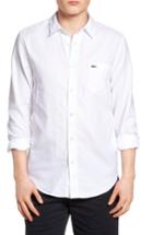 Men's Lacoste Pique Knit Shirt Eu - White