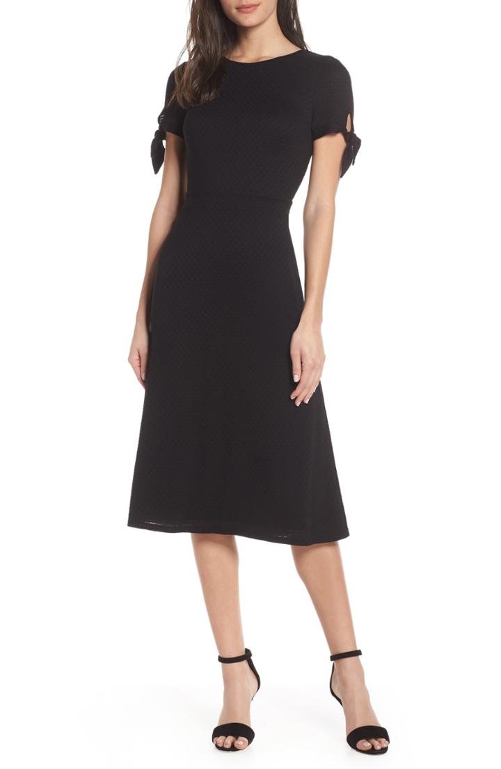 Women's Ali & Jay Bunker Hill Textured Midi Dress - Black