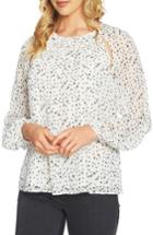 Women's 1.state Cutout Pintuck Blouse - White