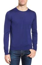 Men's John Smedley Crewneck Sweater - Blue