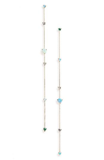 Women's Wwake Linear Chain Earrings