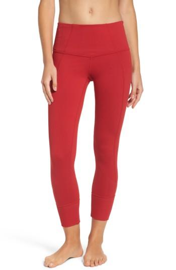 Women's Zella Moonlight High Waist Midi Leggings - Red