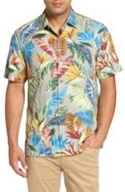 Men's Tommy Bahama Taza Fronds Silk Brocade Woven Shirt