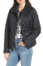 Women's Canada Goose Pbi Chilliwack Hooded Down Bomber Jacket With Genuine Coyote Fur Trim (0) - Blue