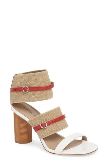 Women's Donald Pliner Edie Sandal M - Beige