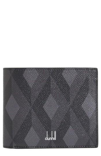 Men's Dunhill Cadogan Leather Wallet - Grey