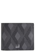 Men's Dunhill Cadogan Leather Wallet - Grey