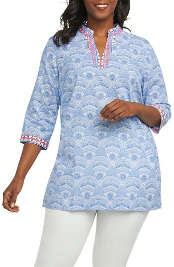 Women's Foxcroft Angelica Medallion Tunic