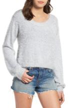 Women's Somedays Lovin Clover Fields Chenille Sweater - Grey