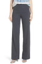 Women's Nic + Zoe Traveling Linen Blend Stretch Pant - Grey