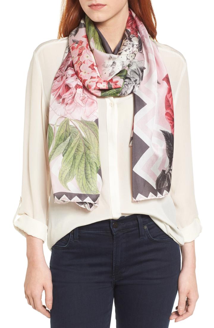 Women's Ted Baker London Palace Gardens Silk Scarf