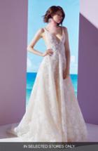 Women's Ines By Ines Di Santo Beckette Embellished Ballgown, Size In Store Only - Ivory