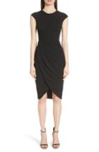Women's St. John Evening Twisted Neck Band Column Gown