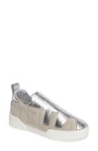 Women's Stella Mccartney Logo Slip-on Sneaker Us / 37eu - Metallic