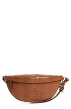 Stella Mccartney Alter Snake Faux Leather Fanny Pack - Brown