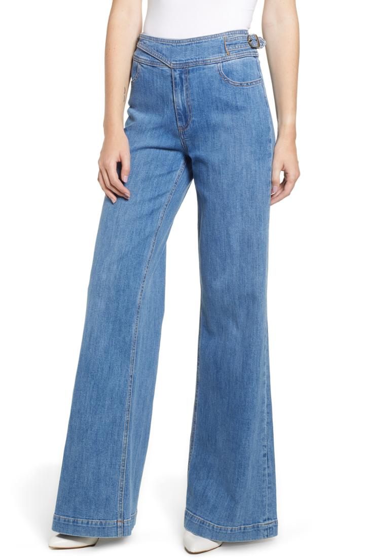 Women's Paige Vintage Sutton High Waist Flare Jeans